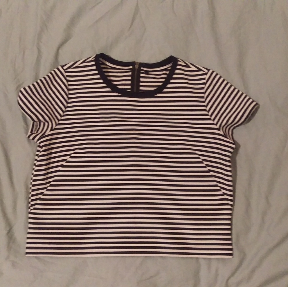 Boxy Striped Top